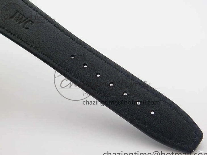 MIROTIME 0423 Durable Portuguese Fa Jones IW544202 SS GSF 1:1 Best Edition White Dial On Leather Strap 7229